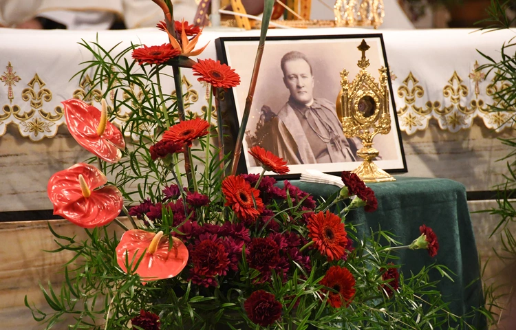 Relikwie św. Bilczewskiego na Skaryszewskiej