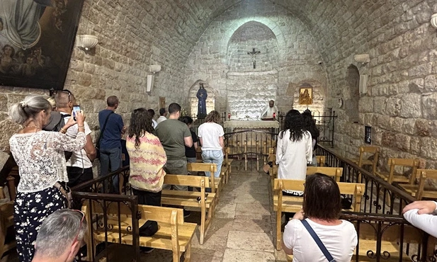 Podczas liturgii w LIbanie