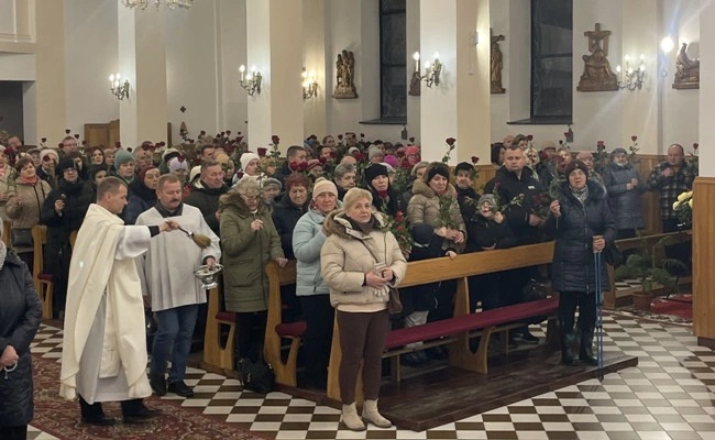 Nabożeństwo do św. Rity w Nieświniu