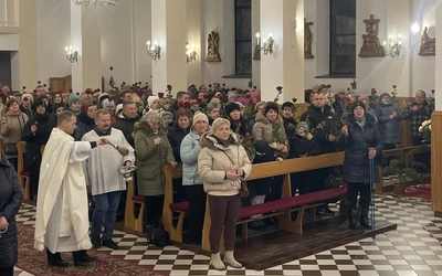 Eksperci od św. Rity modlili się w kościele w Nieświniu