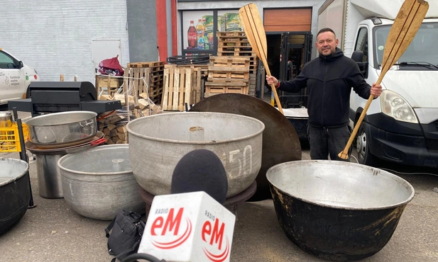 Wolontariusze fundacji "Wolne Miejsce" polecieli do Strefy Gazy