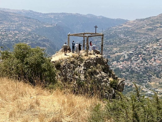 W górej cześć Doliny Świętej