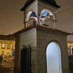 Poświęcenie figury Chrystusa upadającego pod krzyżem u radomskich bernardynów