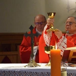 Poświęcenie figury Chrystusa upadającego pod krzyżem u radomskich bernardynów