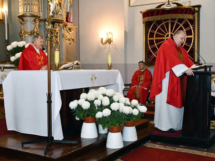 Msza św. w intencji proboscza parafii w Piątku