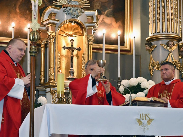 Msza św. w intencji proboscza parafii w Piątku