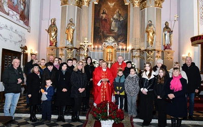 Msza św. w intencji proboscza parafii w Piątku