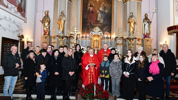 Msza św. w intencji proboscza parafii w Piątku