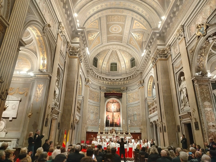 Chór La Musica na Jubileuszu Chórów