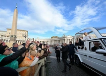 Podczas audiencji generalnej