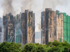Hongkong: Tragiczny pożar