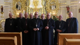 Kamień Śl. Spotkanie biskupów metropolii górnośląskiej