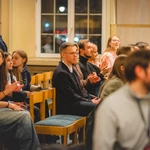 Blok formacyjny podczas jubileuszu młodych