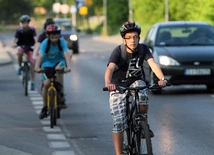 Na rowerze tylko w kasku