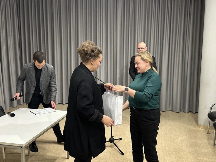 Rozdanie nagród w konkursie "Sto na sto"