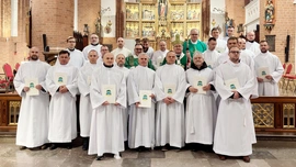 Błogosławieństwo szafarzy nadzwyczajnych Komunii św.