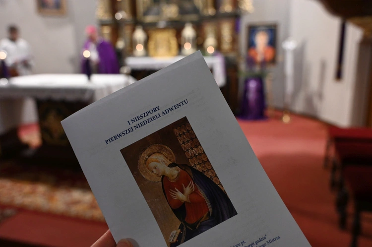 Pierwsze adwentowe nieszpory