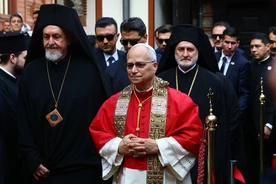 Papież Leon XIV w towarzystwie niskupów prawosłąwnych