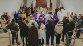 Katowice. Obrzęd przyjęcia do katechumenatu osób dorosłych