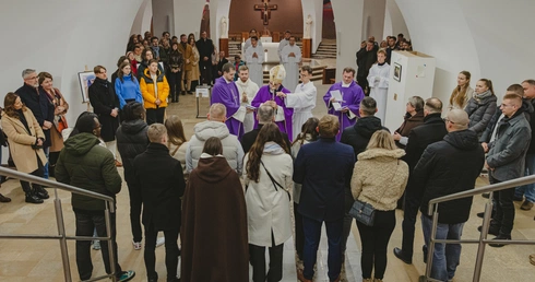 Katowice. Obrzęd przyjęcia do katechumenatu osób dorosłych