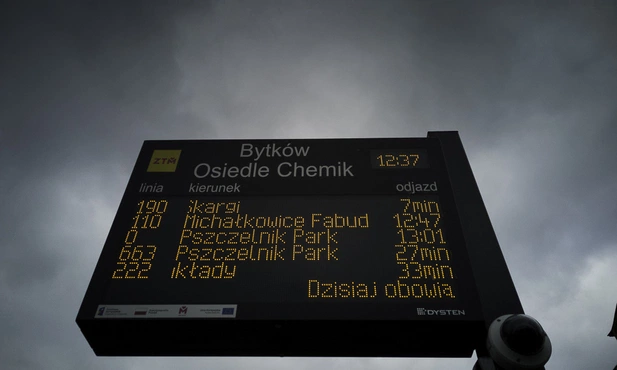 Transport GZM - System Dynamicznej Informacji Pasażerskiej