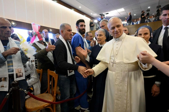 Leon XIV odwiedził szpital psychiatryczny w Libanie: Tutaj mieszka Jezus