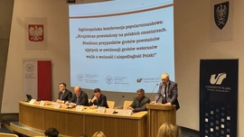 Katowice. Konferencja "Krajobraz powstańczy na polskich cmentarzach"