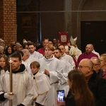 Krzyż z głogowskiej kolegiaty poświęcony