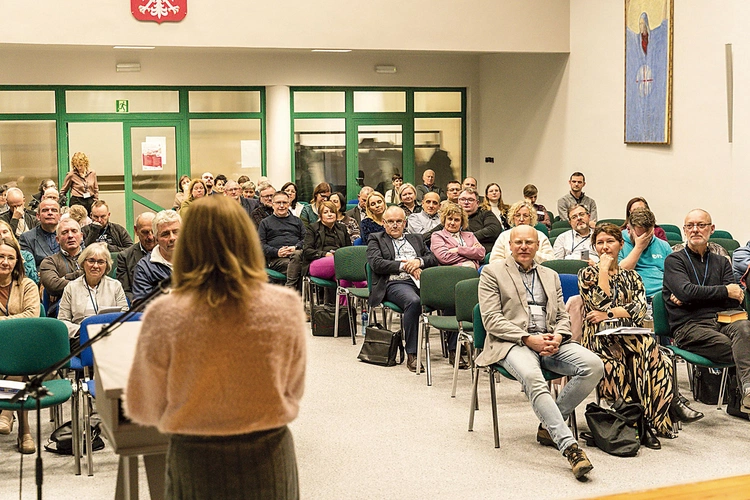 Spotkanie w pilskim Zespole Szkół Towarzystwa Salezjańskiego.