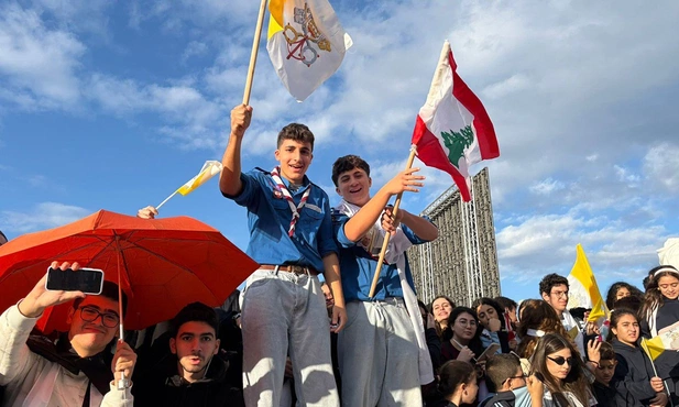 Radość z wizyty papieża w Libanie