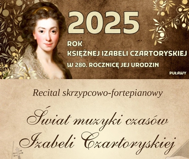Świat muzyki czasów Izabeli Czartoryskiej