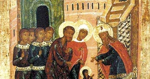 Ikona wprowadzenia Maryi do świątyni