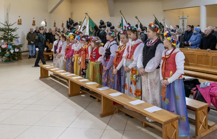 Msza barbórkowa w Sośnicy