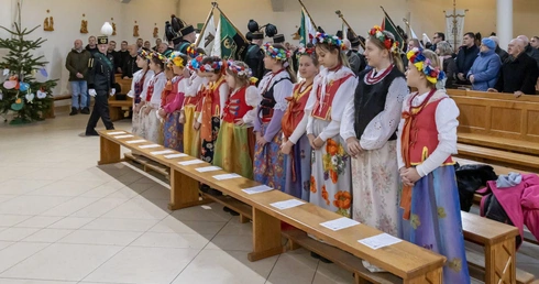 Msza barbórkowa w Sośnicy