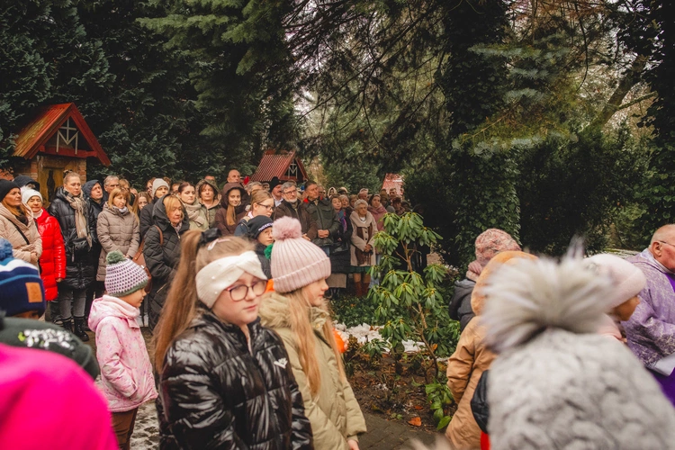 Poświęcenie figury w Trąbkach Wielkich