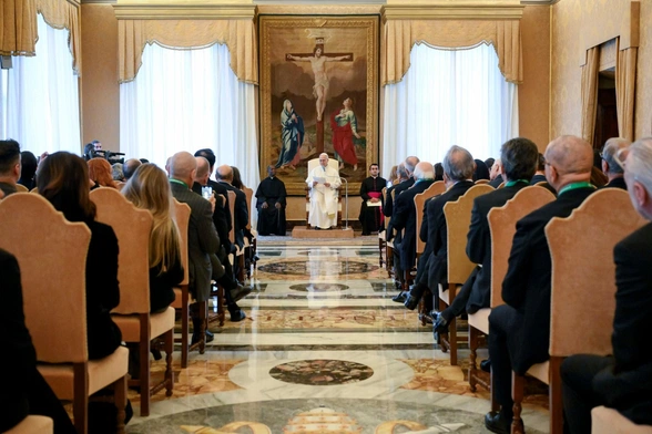 Leon XIV przyjął w Watykanie uczestników konferencji na temat sztucznej inteligencji