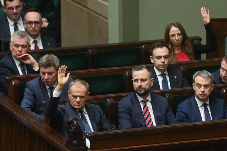 W ławach rządowych sejmu