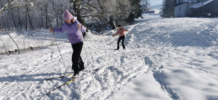 Narciarska radość górali