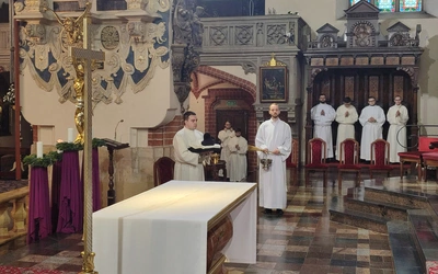 Legnica. Obłóczyny kleryka