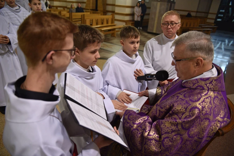 Błogosławieństwo lektorów w Jodłowej