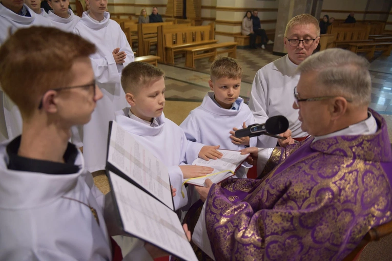 Błogosławieństwo lektorów w Jodłowej