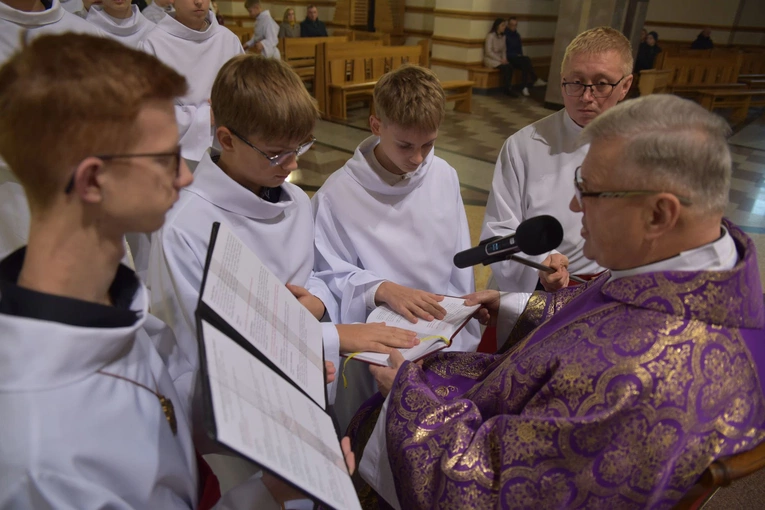 Błogosławieństwo lektorów w Jodłowej