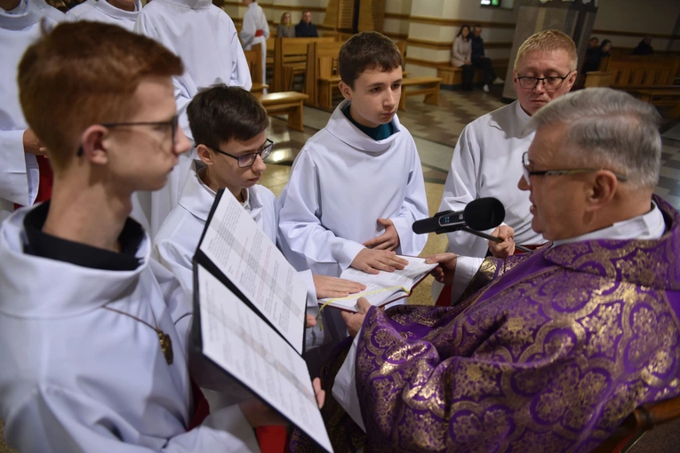 Błogosławieństwo lektorów w Jodłowej