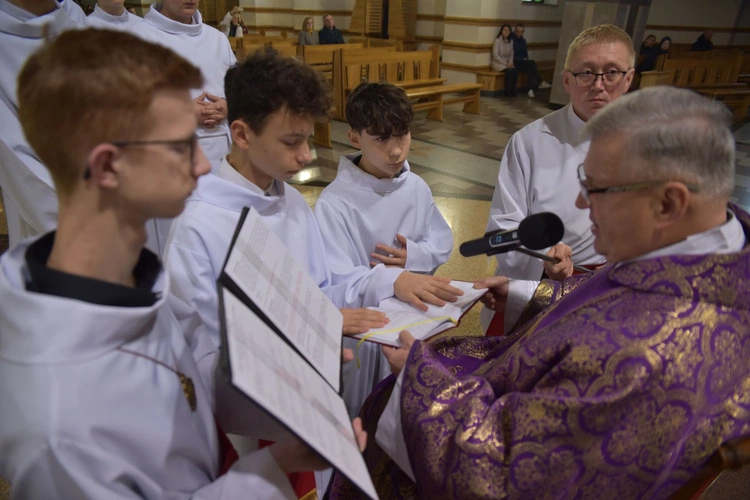 Błogosławieństwo lektorów w Jodłowej