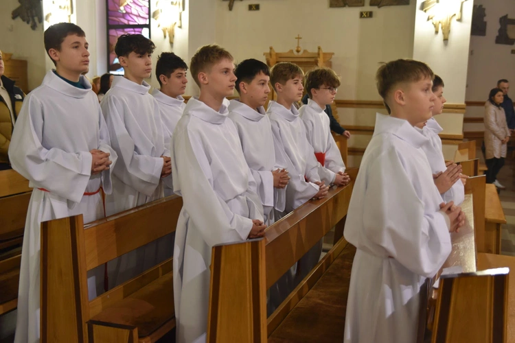 Błogosławieństwo lektorów w Jodłowej