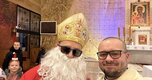 Święty solenizant nie próżnował