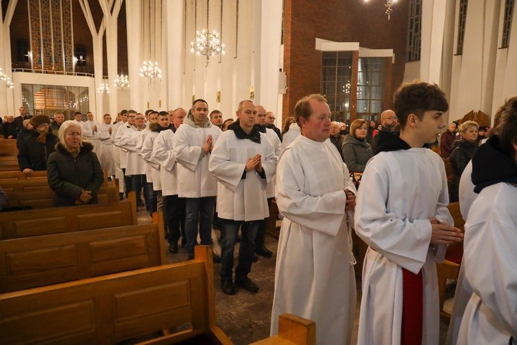 Uroczystość kandydatury w konkatedrze w Stalowej Woli