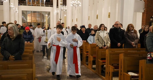 Uroczystość kandydatury w konkatedrze w Stalowej Woli