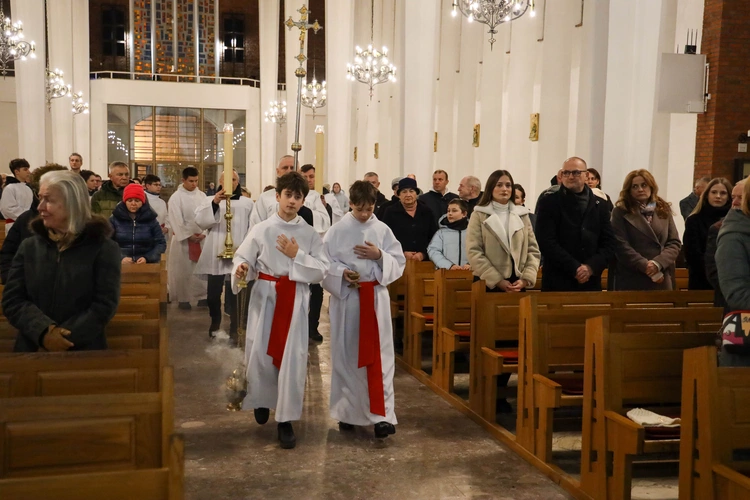 Uroczystość kandydatury w konkatedrze w Stalowej Woli