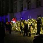 Świąteczna iluminacja w centrum Radomia